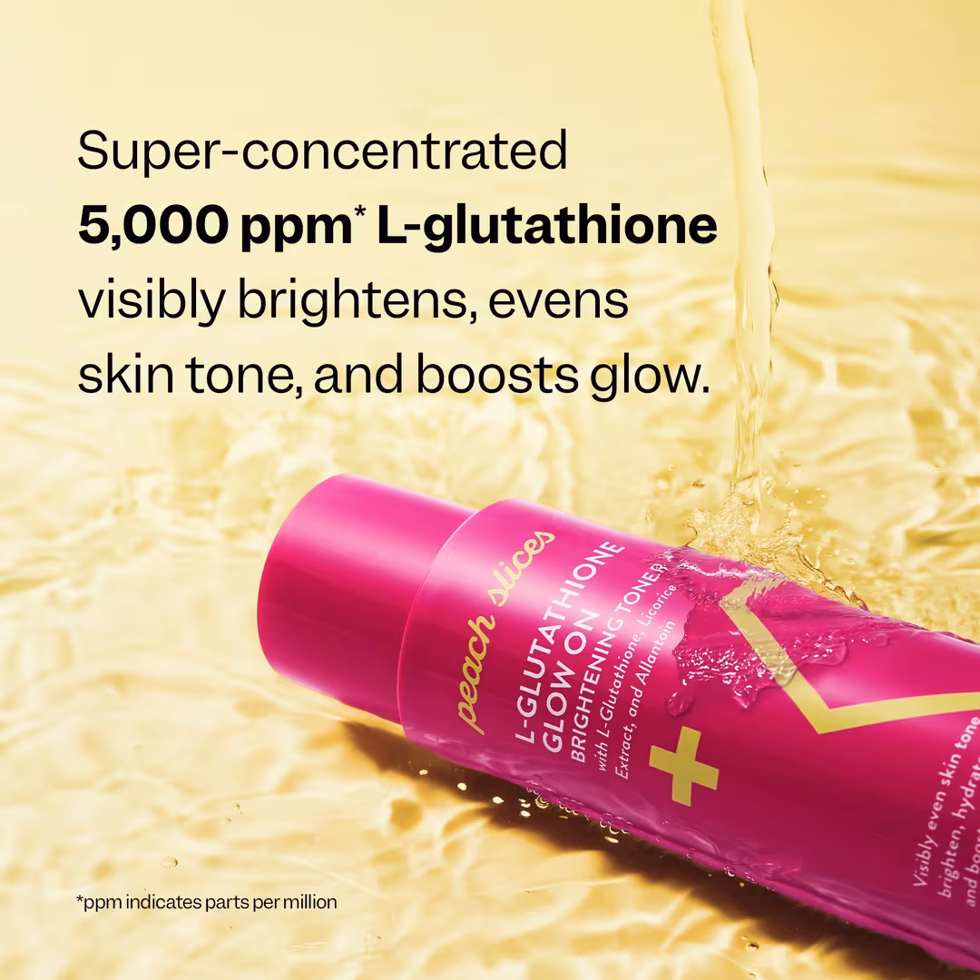 Peach Slices  L-Glutathione Glow On Brightening Toner