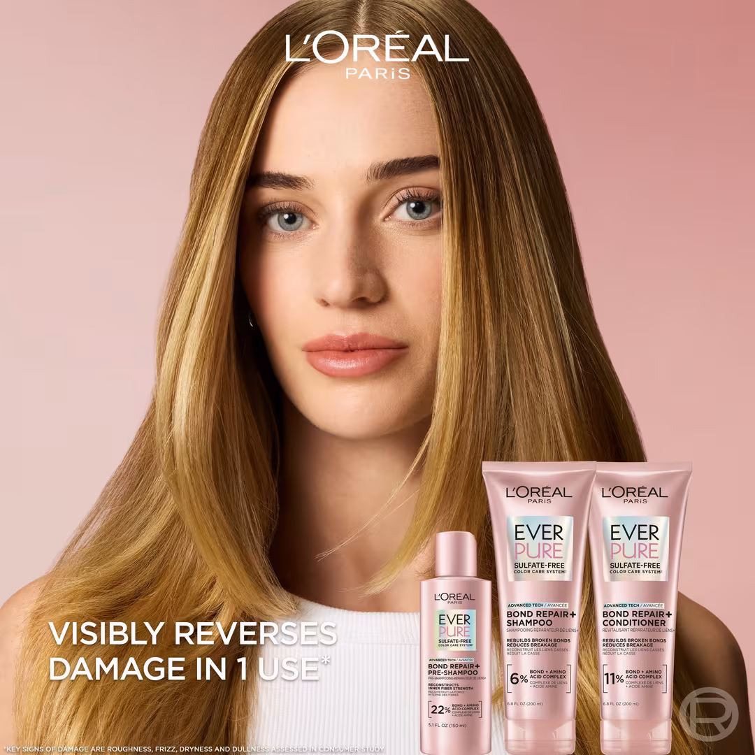 L'Oréal Paris  EverPure Sulfate-Free Bond Repair Conditioner