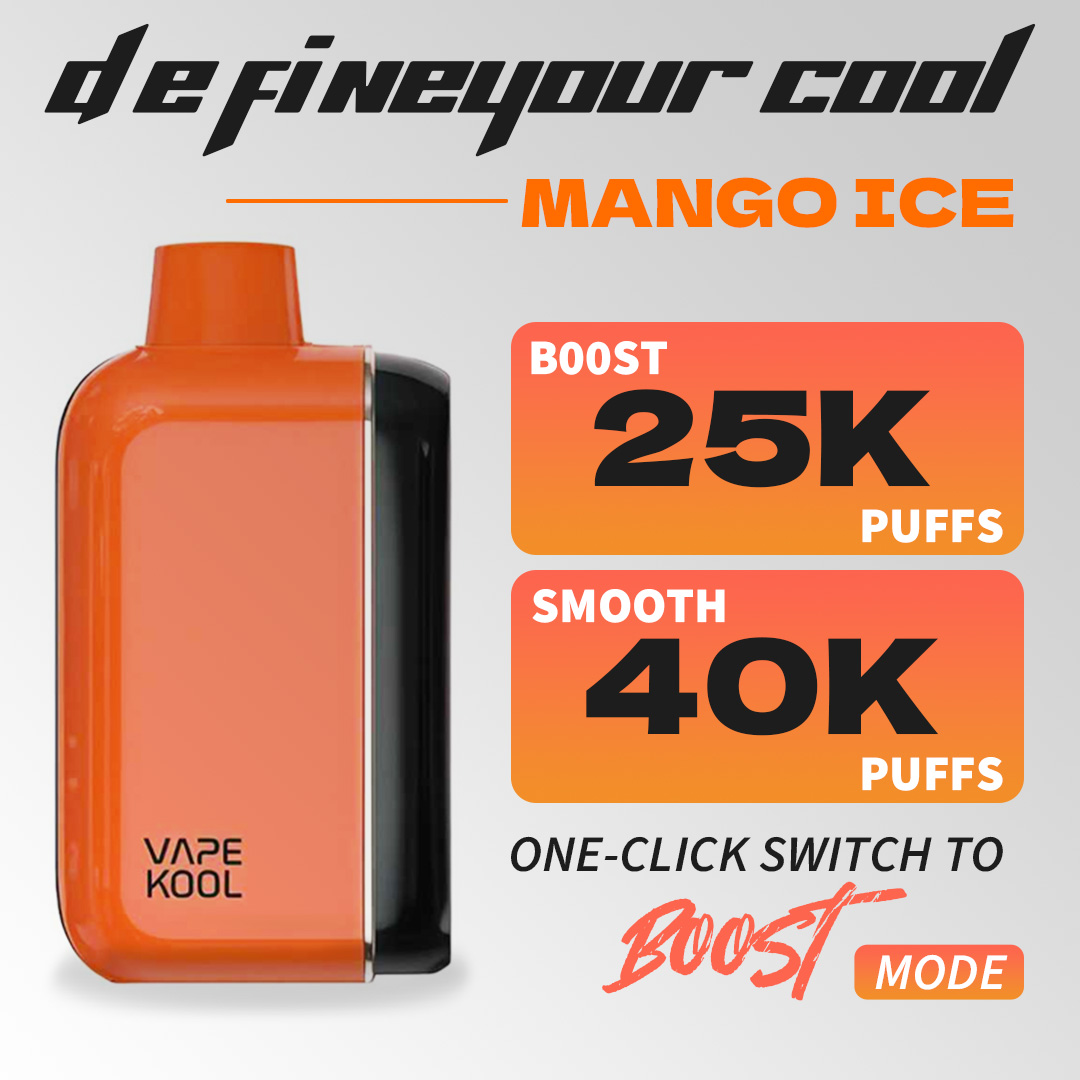 MANGO ICE VAPEKOOL KOLOS 40000 PUFFS