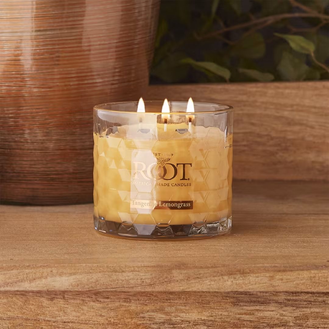 Root Candles  Legacy Collection Luxury Scented Candle - Tangerine Lemongrass