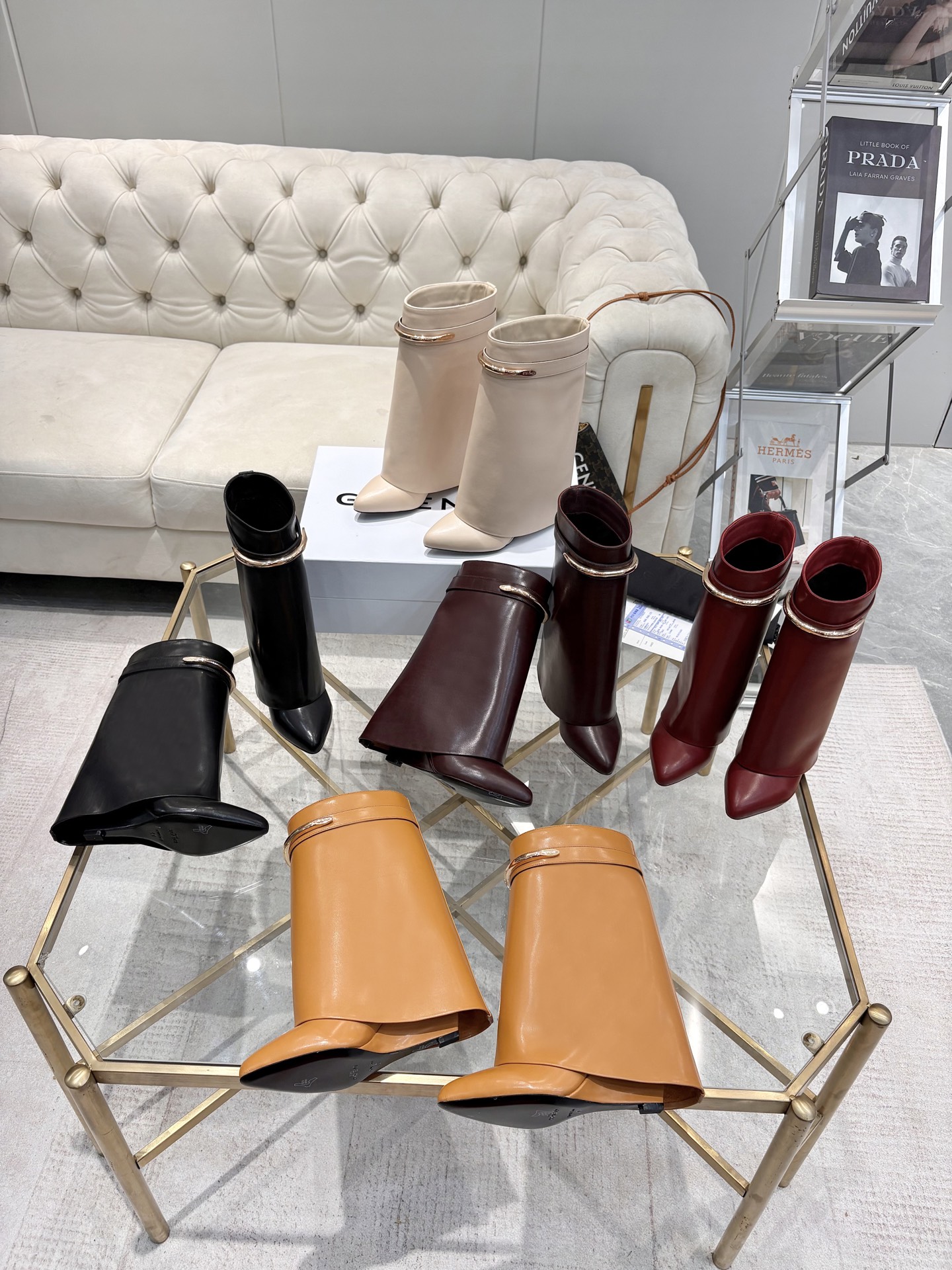 Givenchy Shark Ankle Boots