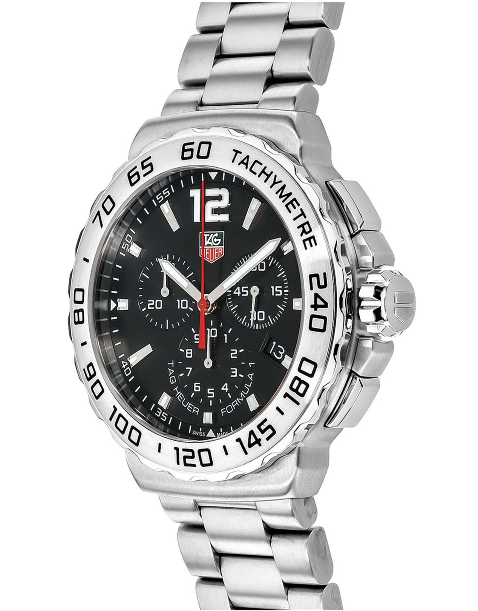 Replica Tag Heuer Formula 1 Black Dial Chronograph Men's Watch CAU1112.BA0858 42MM