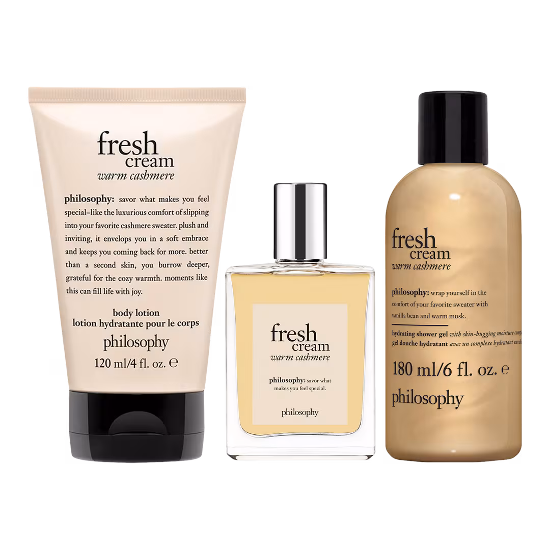 Philosophy  Fresh Cream Warm Cashmere Eau de Toilette 3-Piece Gift Set