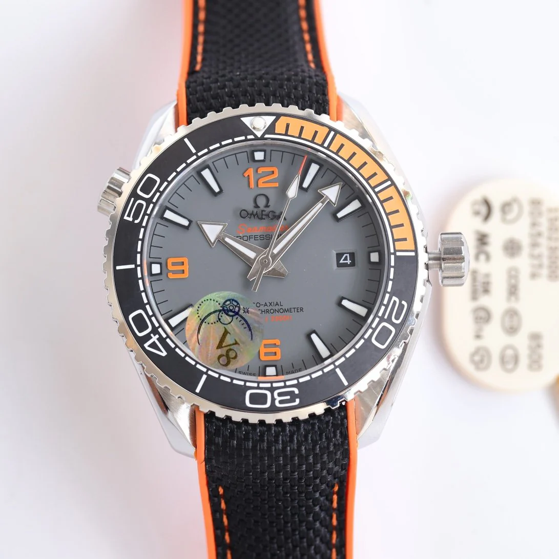 Omega Watch SEAMASTER PLANET OCEAN 600 STEEL CASE GREY DIAL