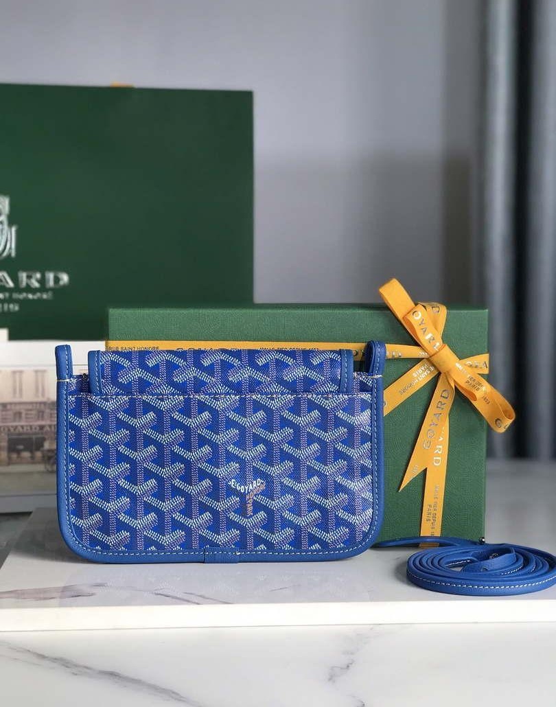 Replica Goyard PLUMETPMLTY50CL50P Portefeuille Plumet Pocket Wallet Blue
