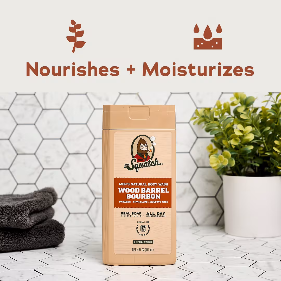 Dr. Squatch  Men's Natural Body Wash