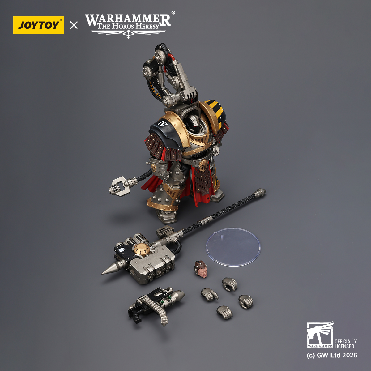 JOYTOY JT04193 Warhammer The Horus Heresy 1:18  lron Warriors Warsmith - JOYTOY WORLD