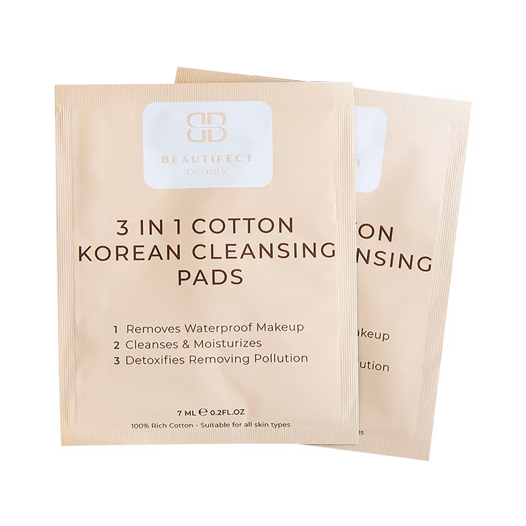 Beautifect  3-in-1 Cotton Korean Cleansing Pads