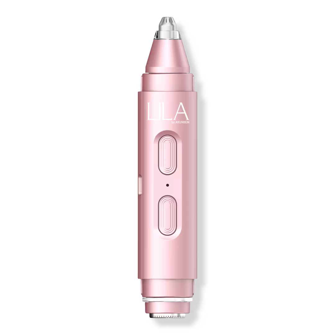 LILA by Akunbem  2 in 1 Portable Women Electric Facial Shaver & Eyebrow Trimmer – USB Rechargeable
