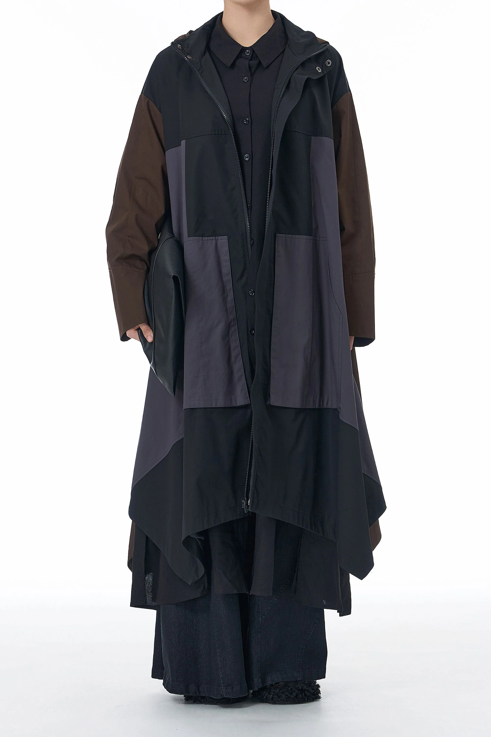 Street Zip Trench Coat