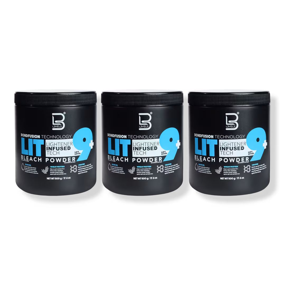 L3VEL3  Professional Bleach Powder 3-Pack