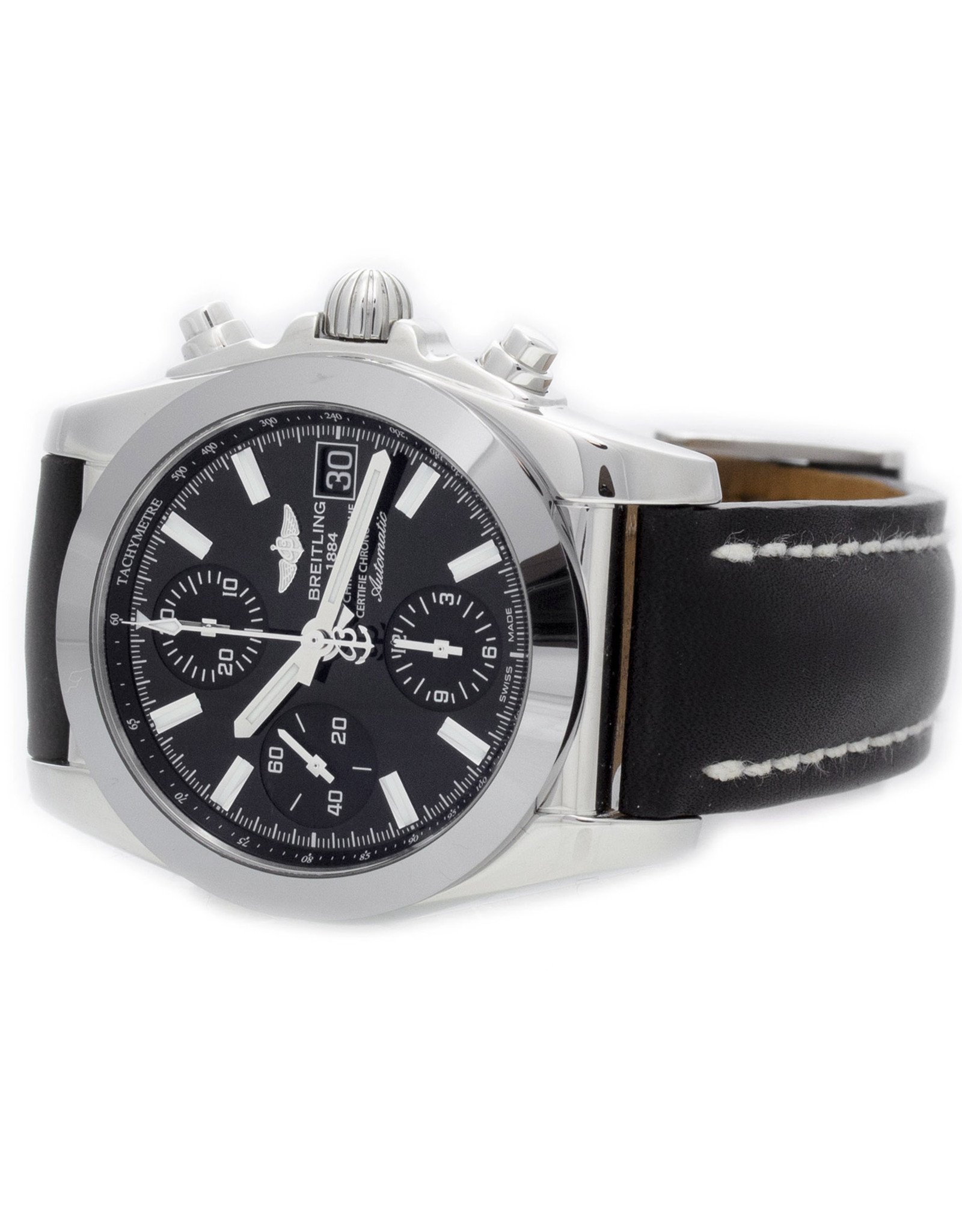 Replica Breitling Chronomat Black Dial Tungsten Bezel Luxury Watch W1331012/BD92-428X