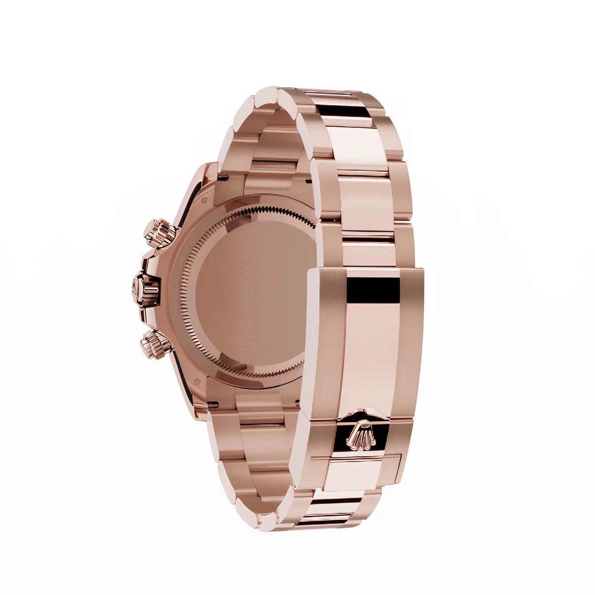 Rolex Daytona Cosmograph: Oyster, Everose gold, Bright black and Sundust dial, m126505-0001