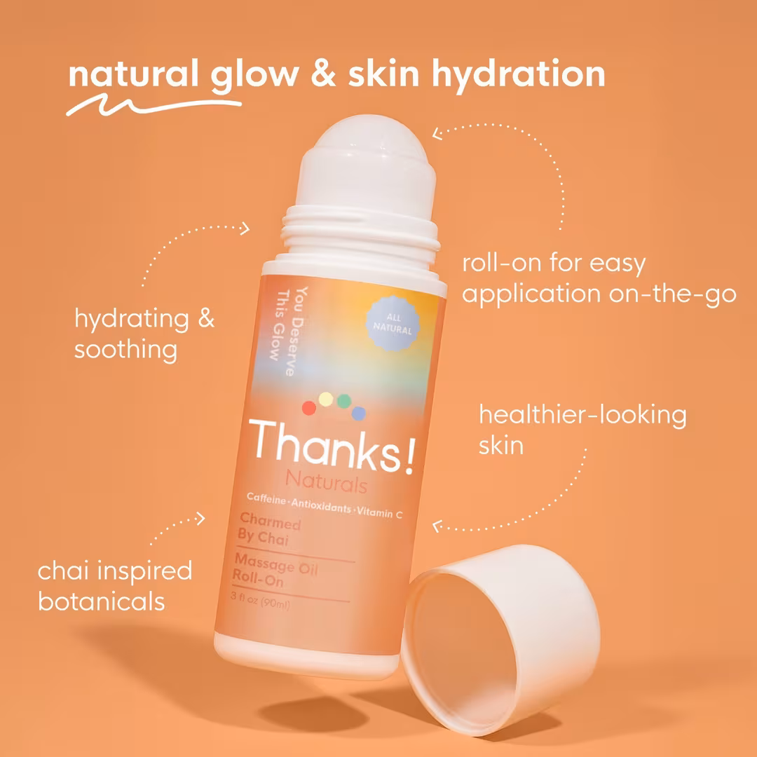 Thanks! Naturals  Charmed by Chai Massage Oil Roll-On