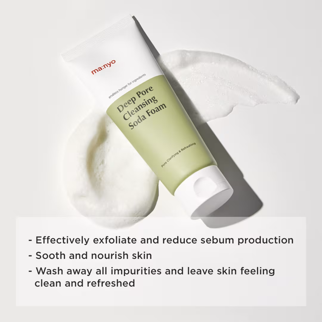 ma:nyo  Deep Pore Cleansing Soda Foam