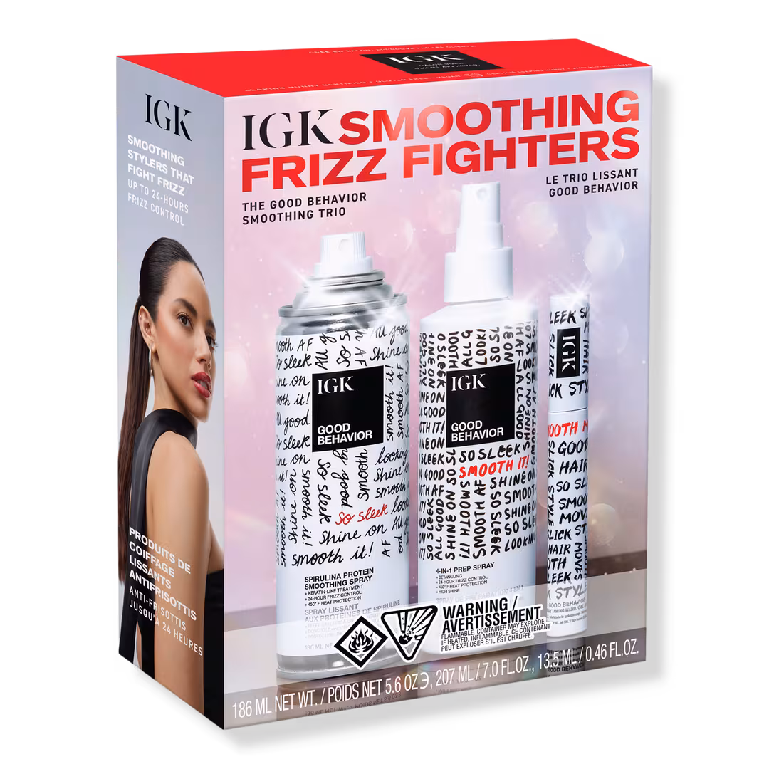 IGK  Smoothing Frizz Fighters Holiday Kit