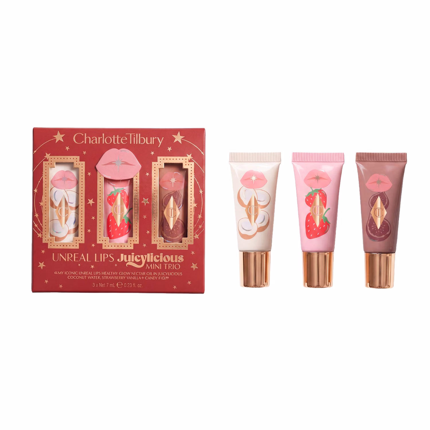 UNREAL LIPS JUICYLICIOUS MINI TRIO - XMAS 26