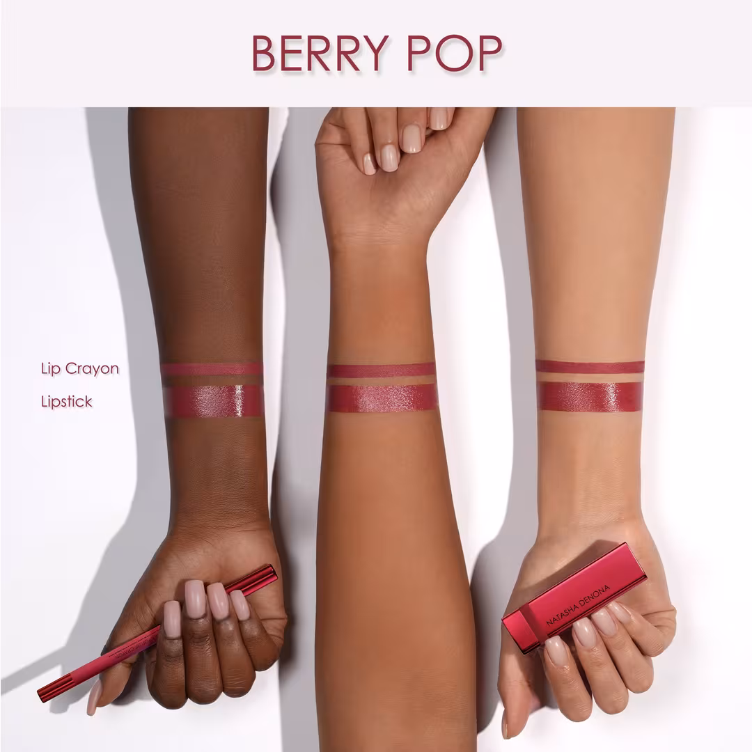NATASHA DENONA  Berry Pop Lip Crayon