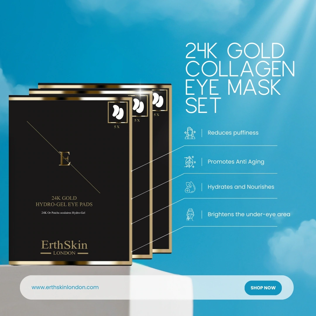 Collagen Gold Augenklappe Dreifach