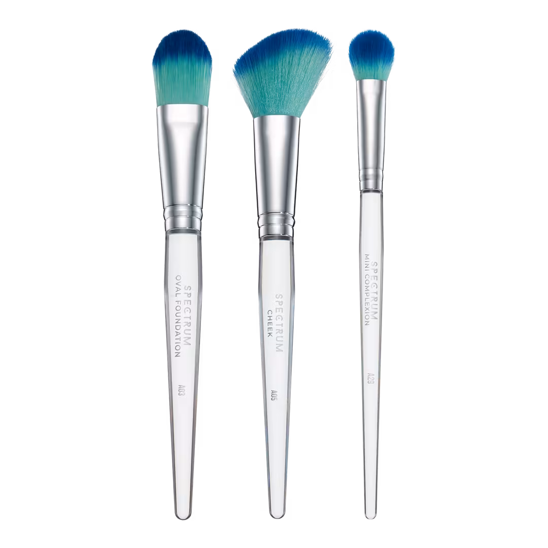Spectrum  Brush Club 3-Piece Face Brush Set