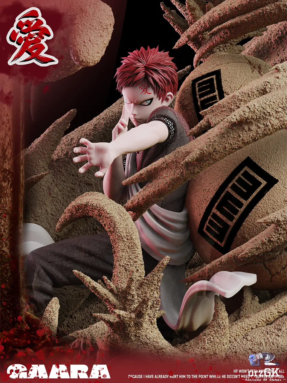 Naruto - DCBB Studio Gaara of the Sand