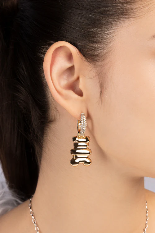 Orecchini a Cerchio XL Loulou Yummy