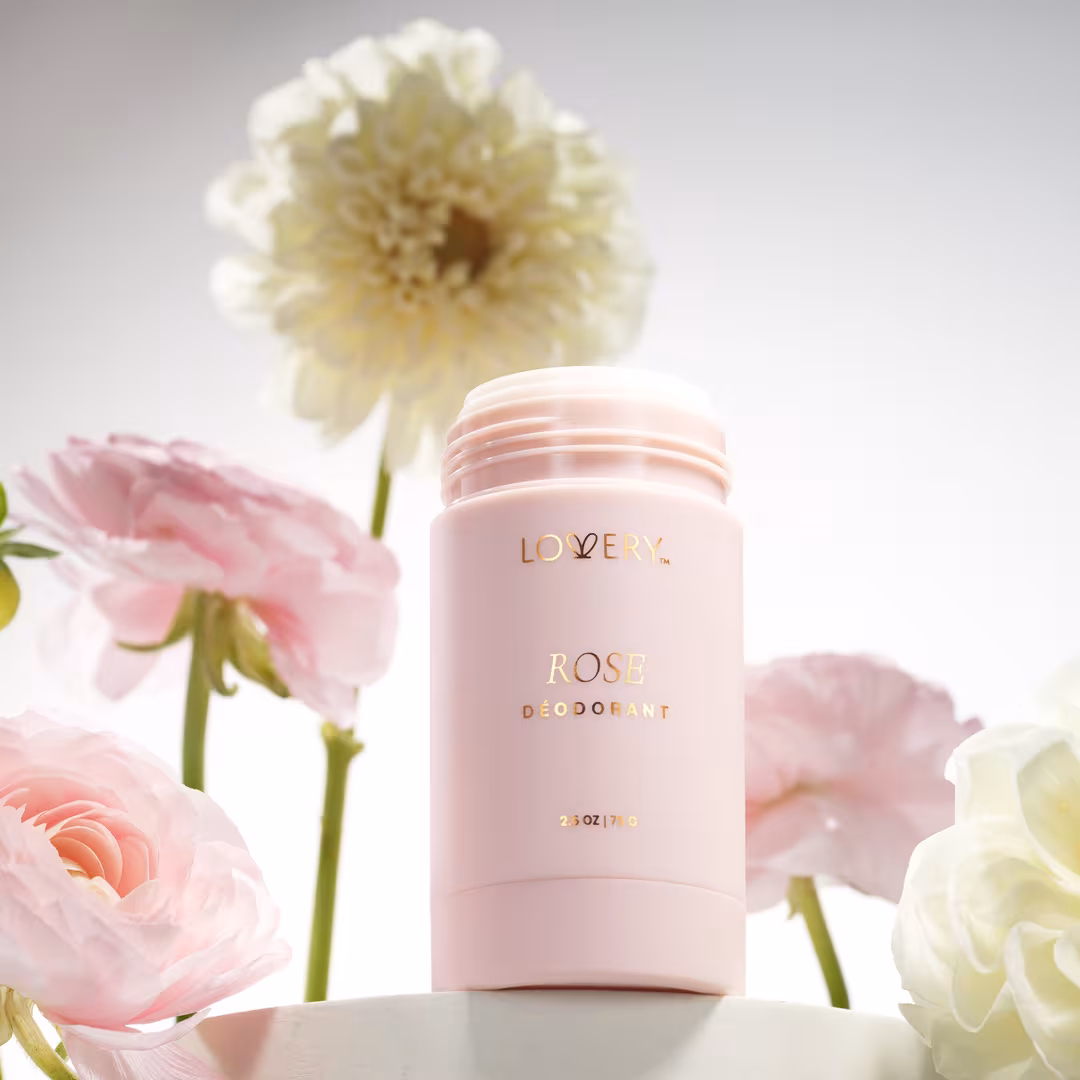 Lovery  Rose Aluminum-Free Deodorant Stick