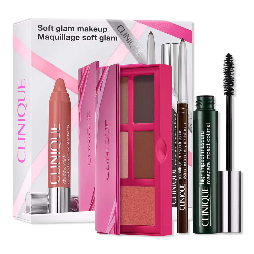 Clinique  4 Piece Soft Glam Makeup Holiday Gift Set