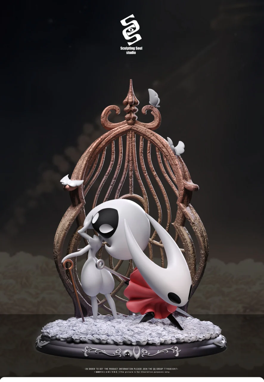 Hollow Knight - Hornet & Lace | Resin Statue | by Sculpting Soul Studio