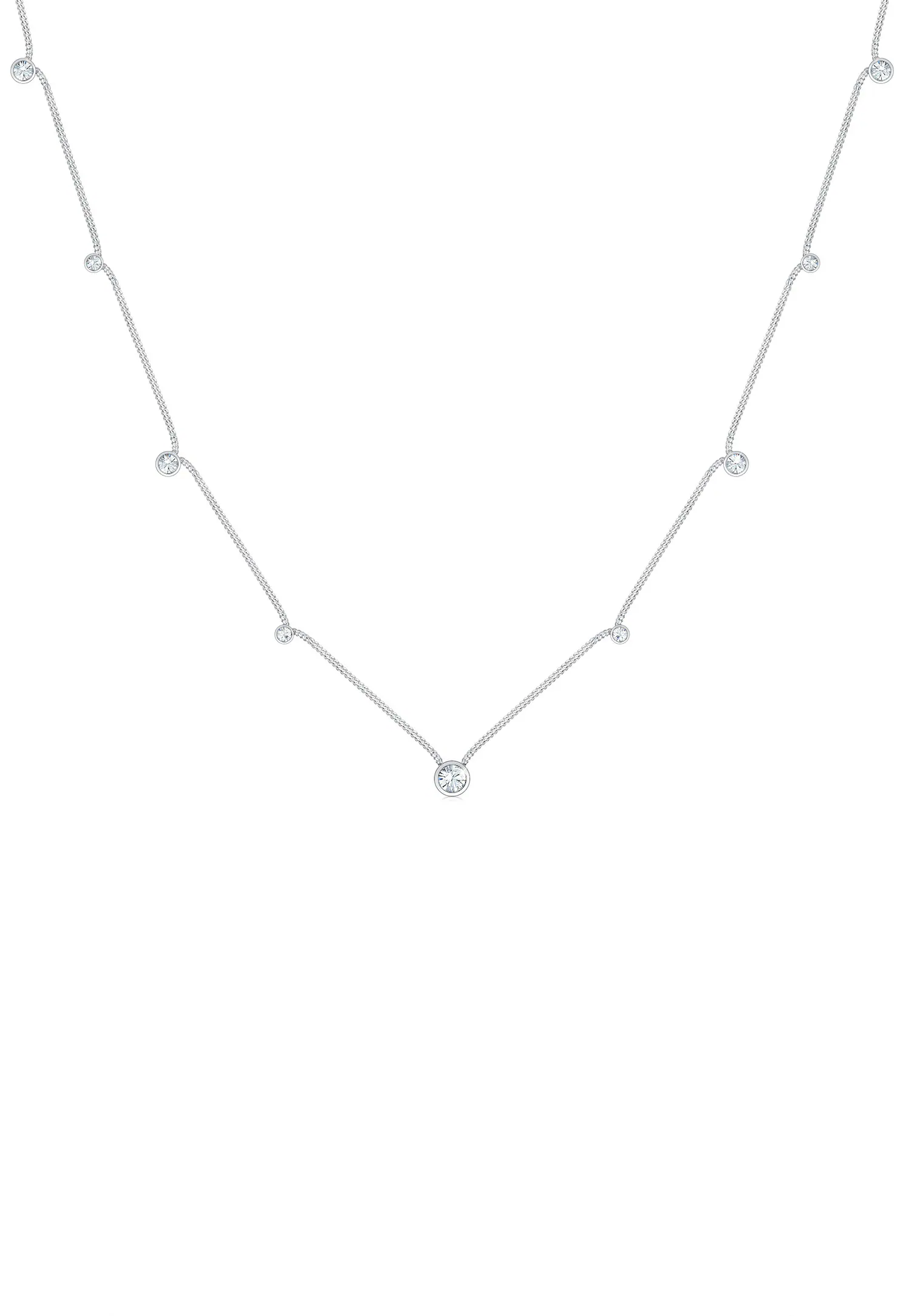 Solitär Basic Chic 925 Silber, mit Kristallen von Swarovski®