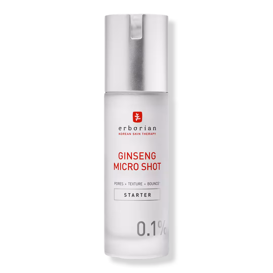 Erborian  Ginseng Micro Shot Starter 0.1% Skin-Refining Serum with Korean Ginseng & Collagen