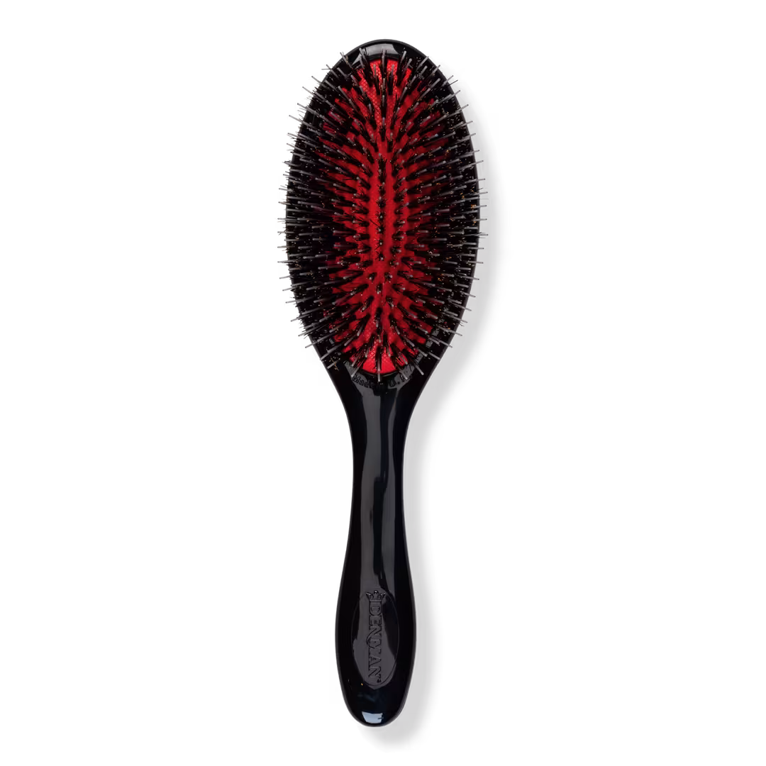 Denman  D81M Black Style & Shine Medium Hairbrush