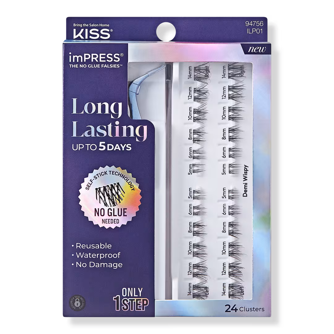 Kiss  imPRESS Long Lasting Self Adhesive Eyelashes