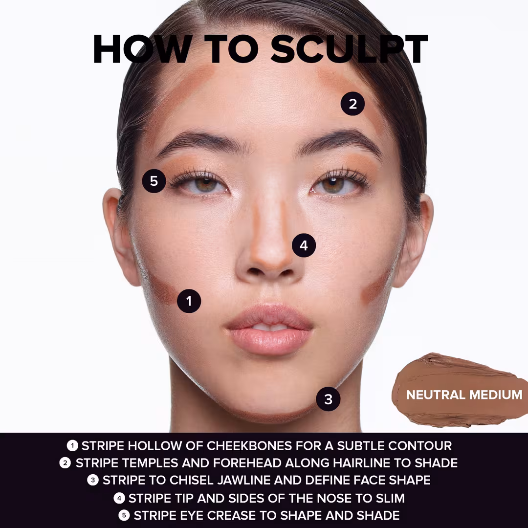 NUDESTIX  Tinted Blur Sculpt Stick