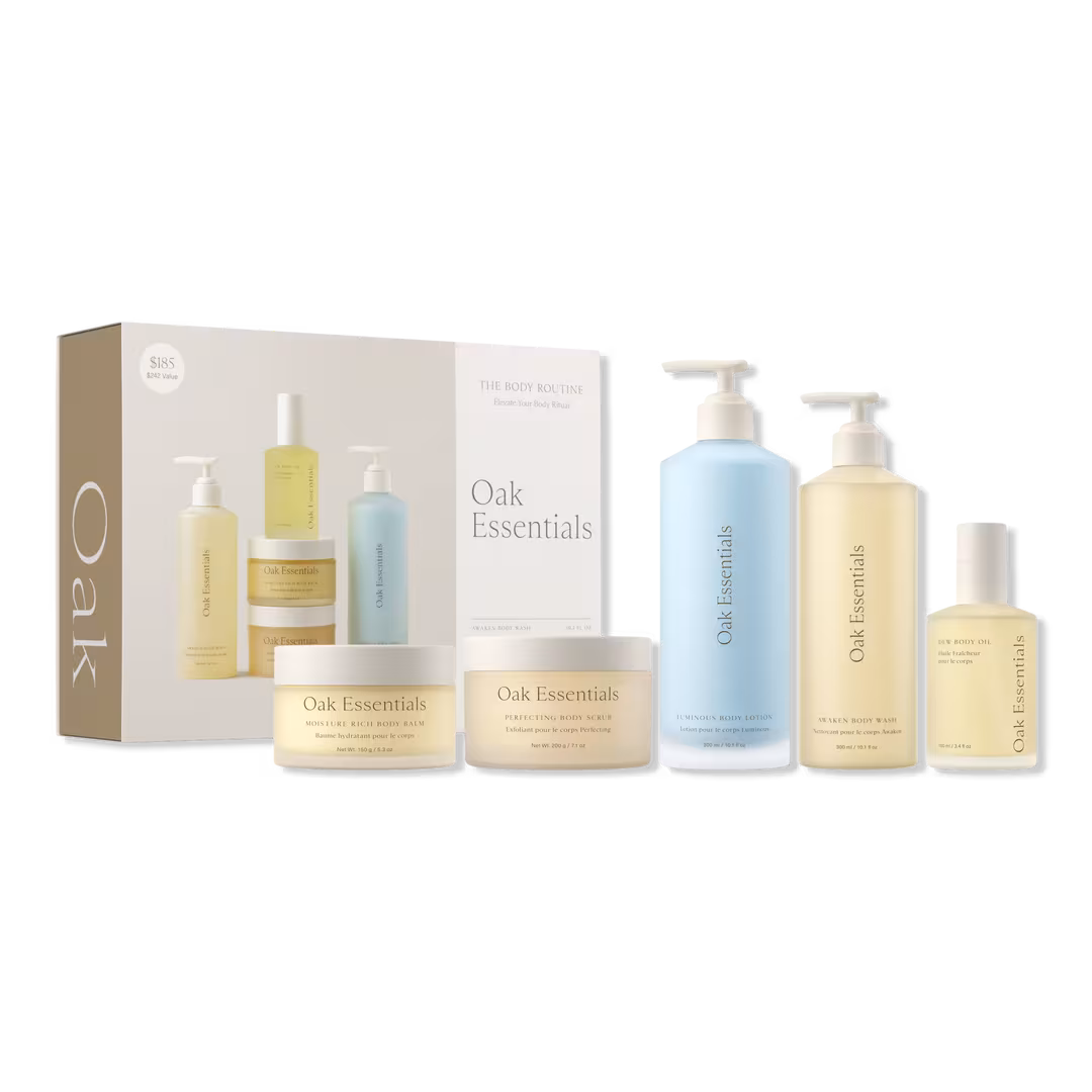 Oak Essentials  The Body Routine Set