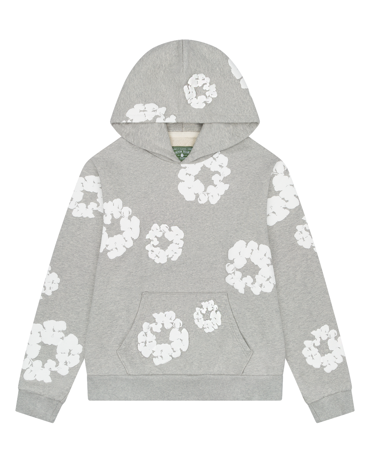 Denim Tears Cotton Wreath Hoodie Grey