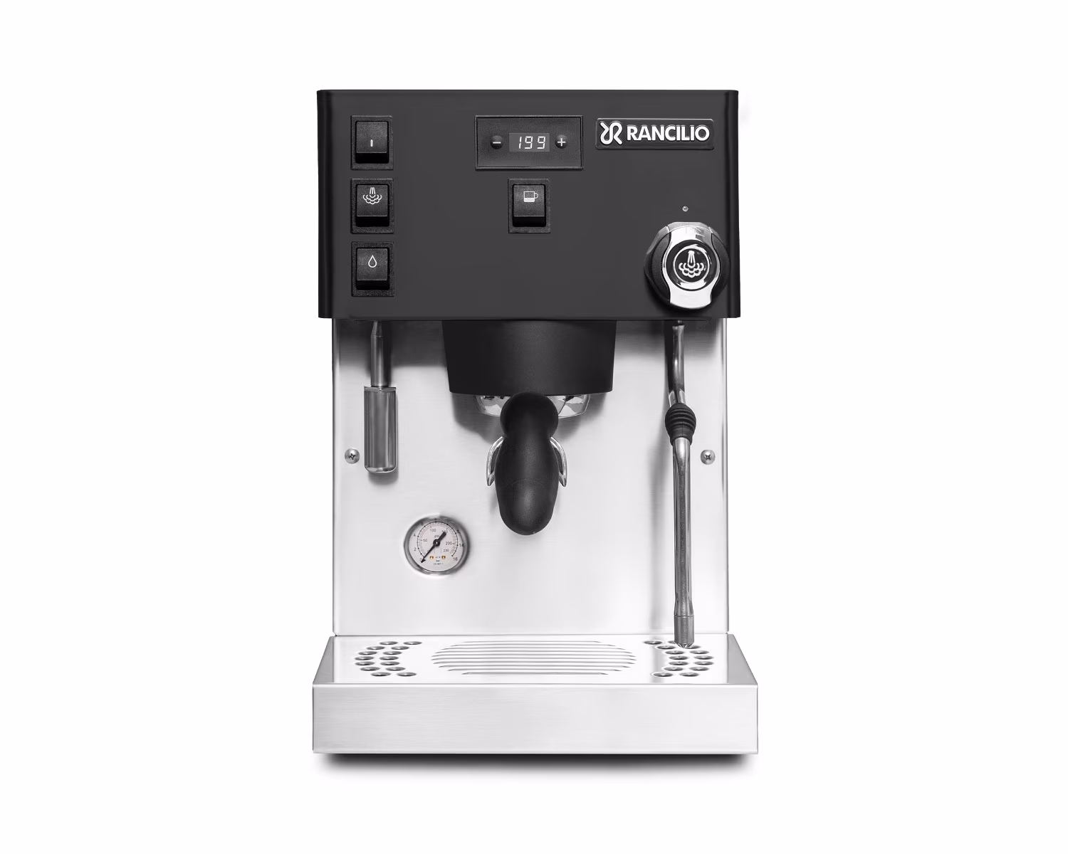 Rancilio Silvia Pro X  Espresso Machine | Dual Boiler | PID Control | Shot Timer |  (White)