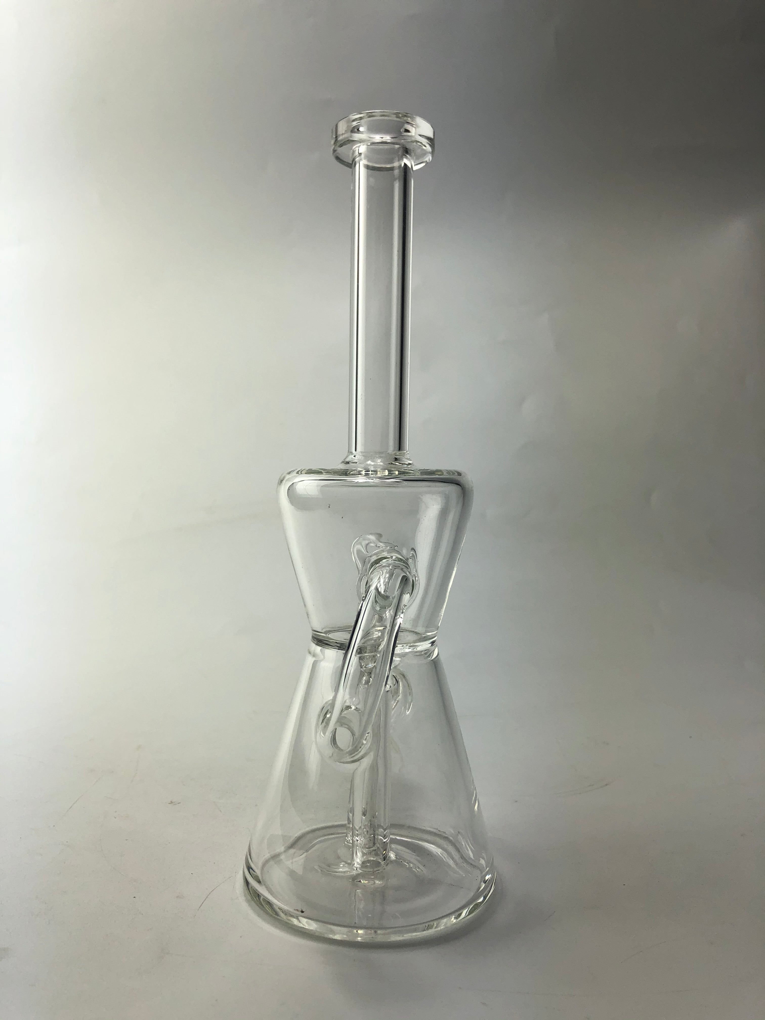 9 Glass Recycler Dab Rig