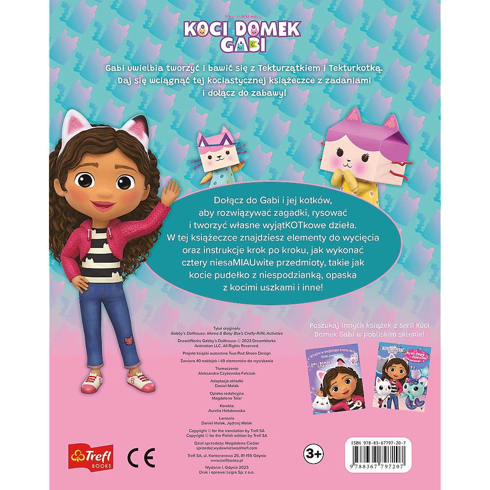 Koci Domek Gabi. Mruczące Zadanka Tekturkotki I Tekturzątka