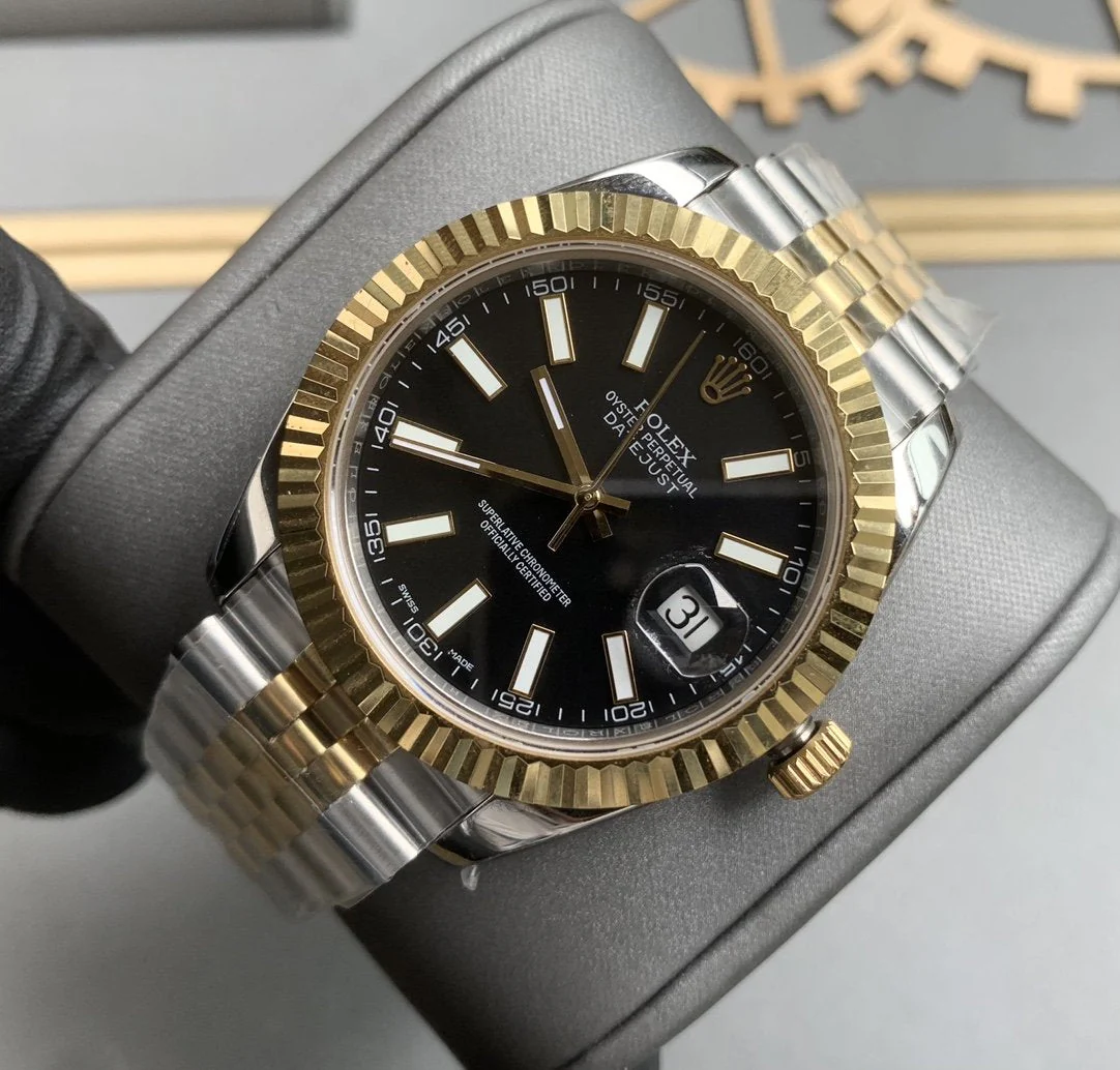 Rolex Watch DATEJUST II 41MM TWO-TONE BLACK DIAL