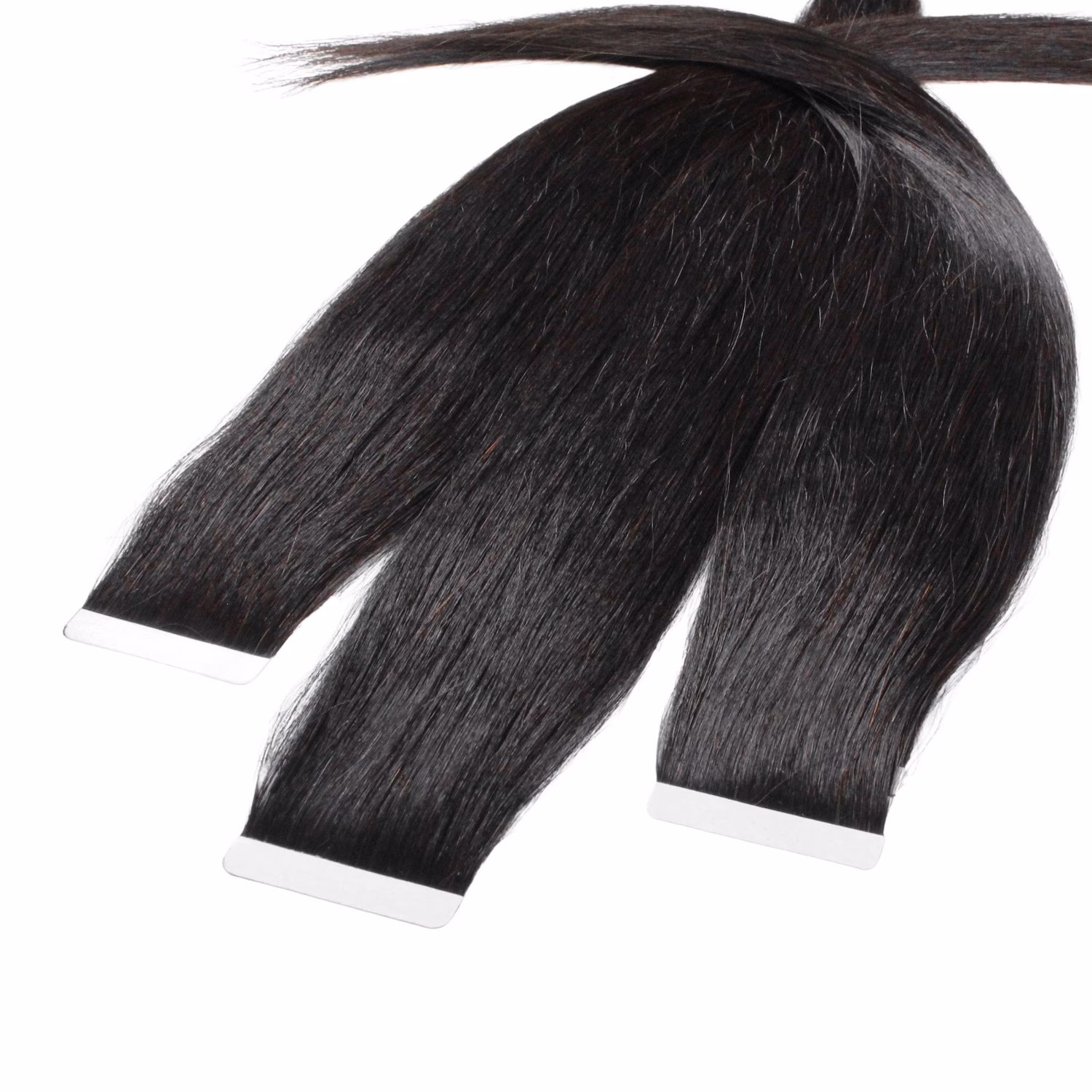 Tape Extensions Echthaar #4/0 Mittelbraun