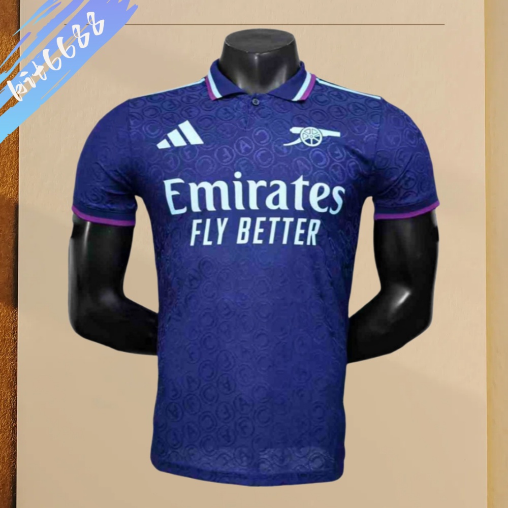 2025/2026 Arsenal Blue Special Edition Football Shirt （Player）