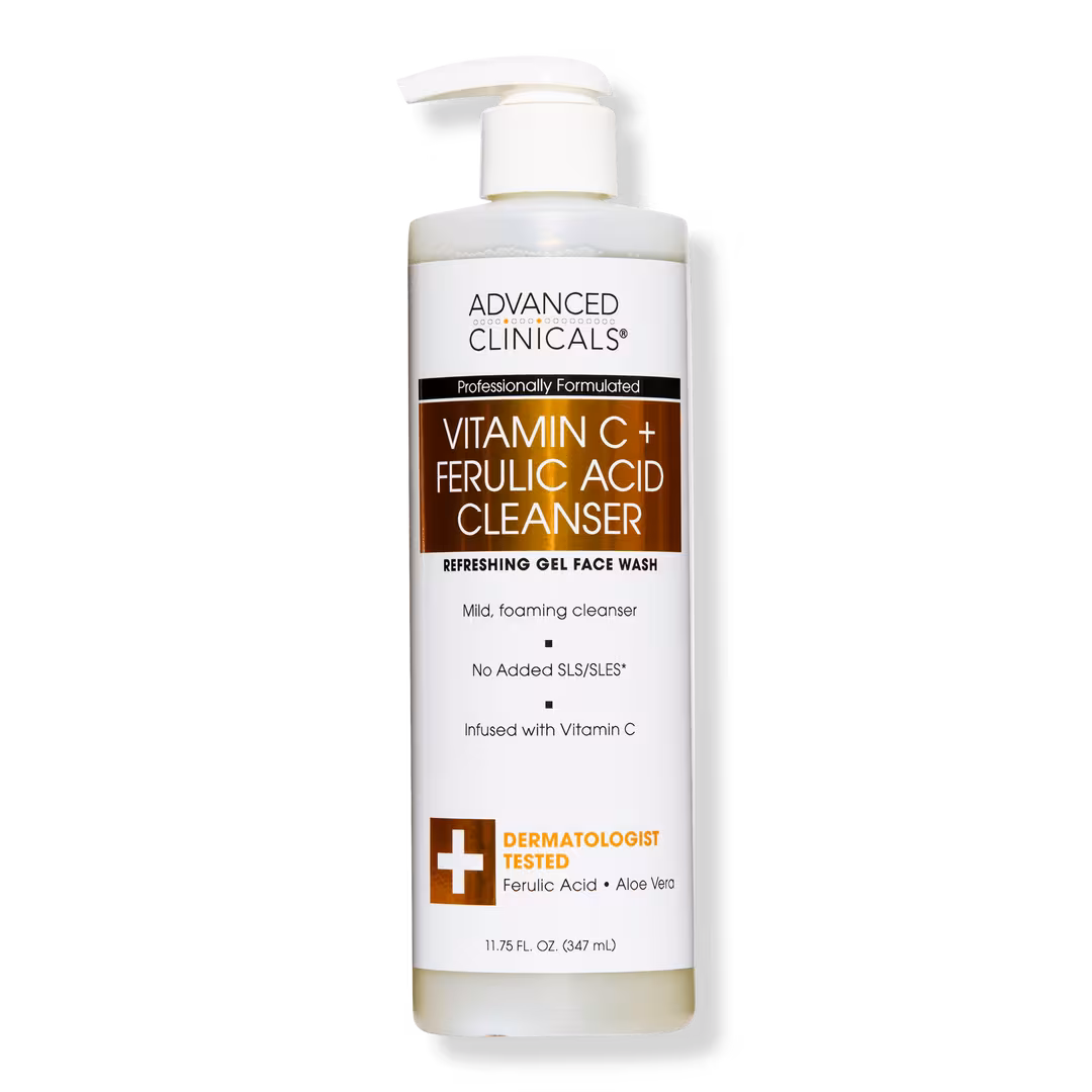 Advanced Clinicals  Vitamin C + Ferulic Acid Cleanser