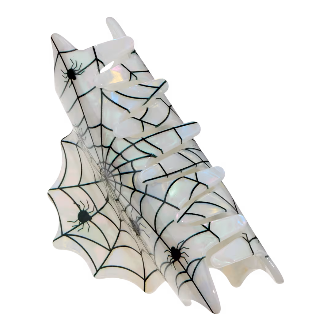 Conair Accessories  Halloween Cobwebs Acrylic Claw Clip