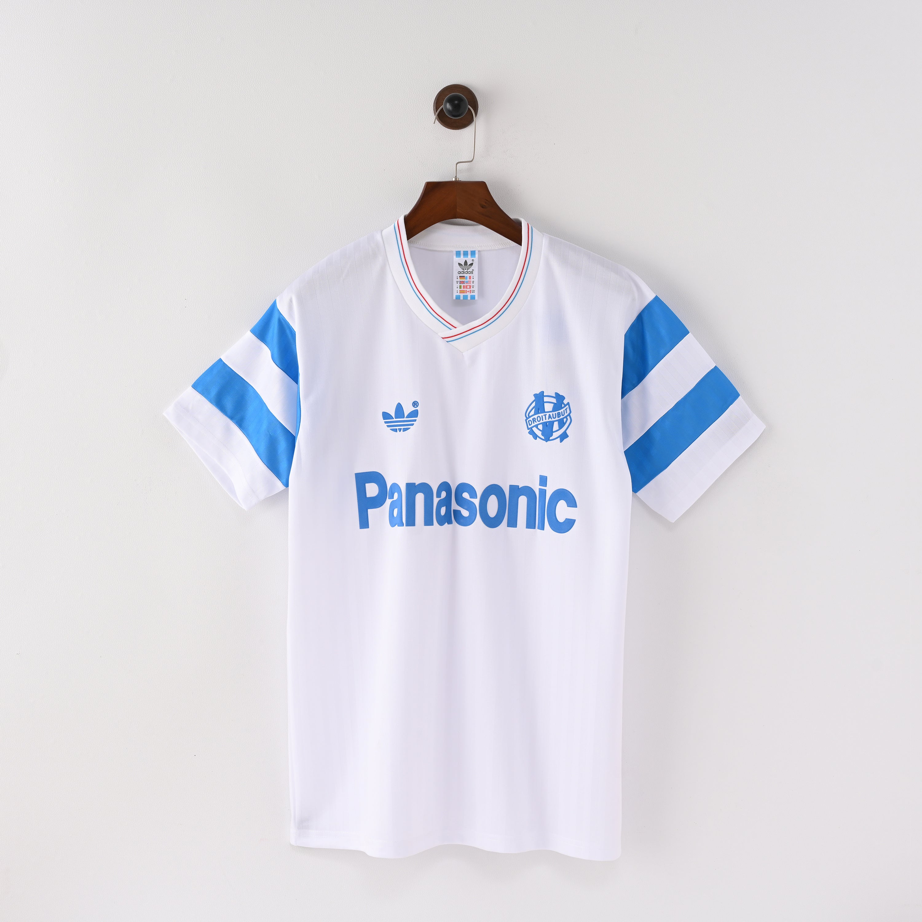 Marseille Retro Vintage 1990 Home Jersey Men