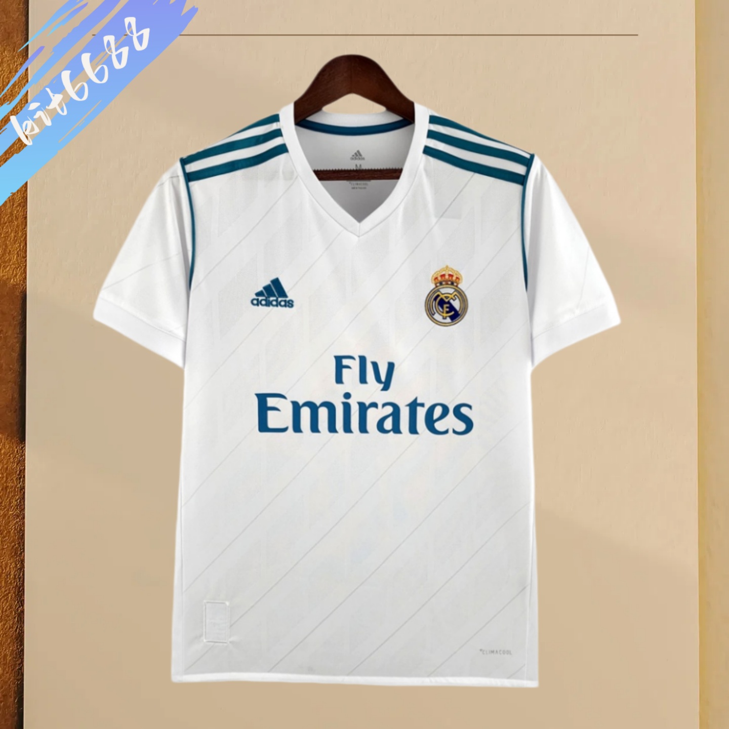 2017/2018 Real Madrid Home Retro Football Shirt