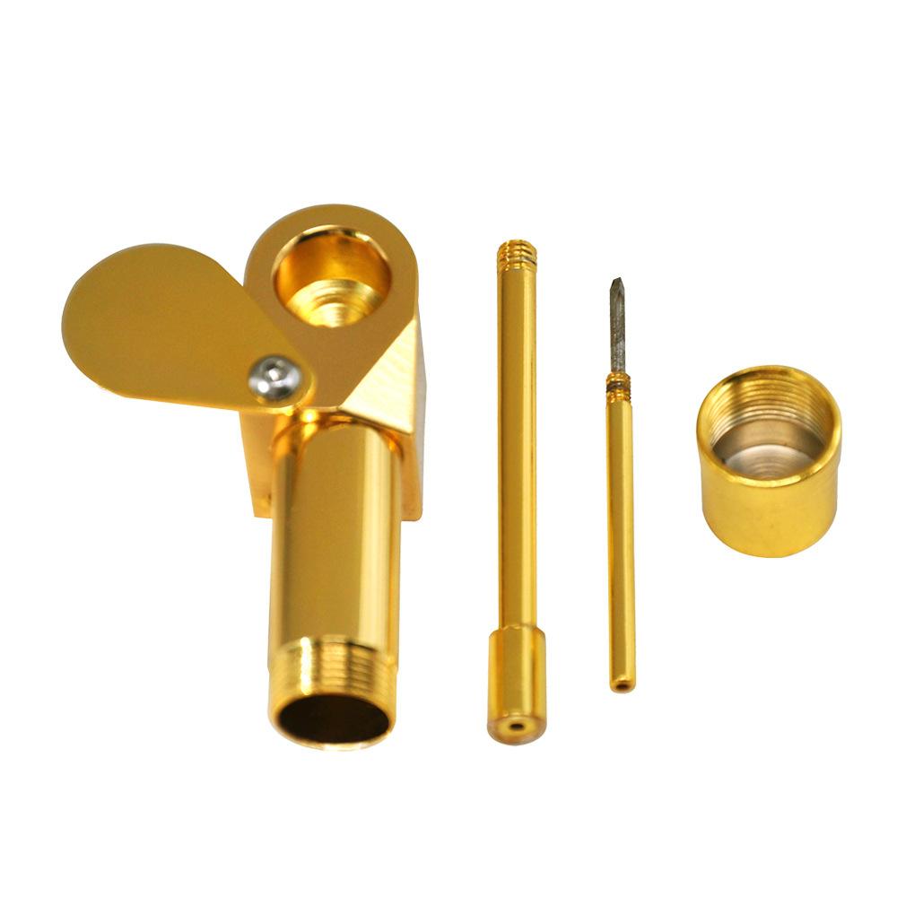 Brass Smoking Proto Pipe