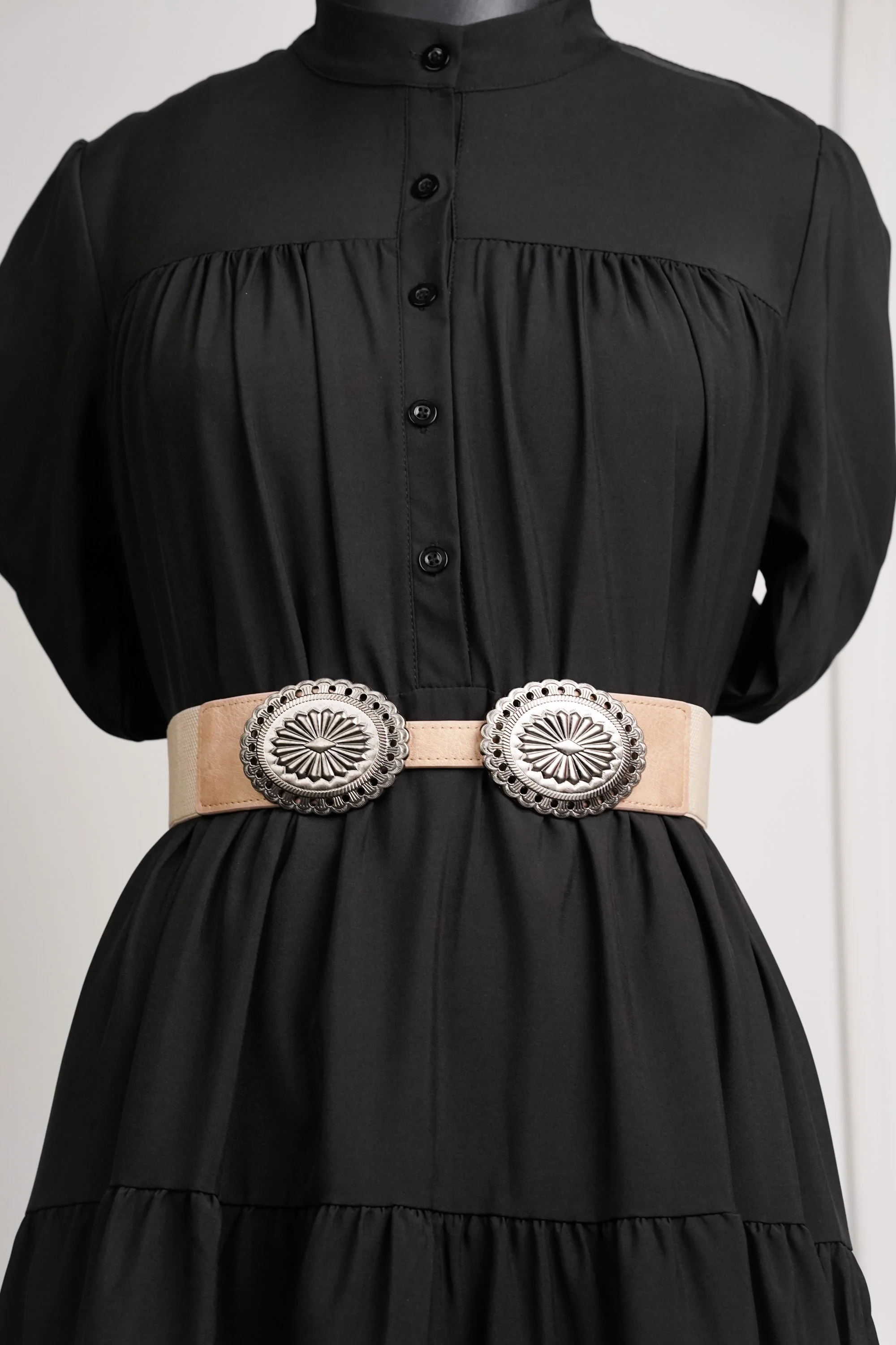 Oxidised Buckle Belt