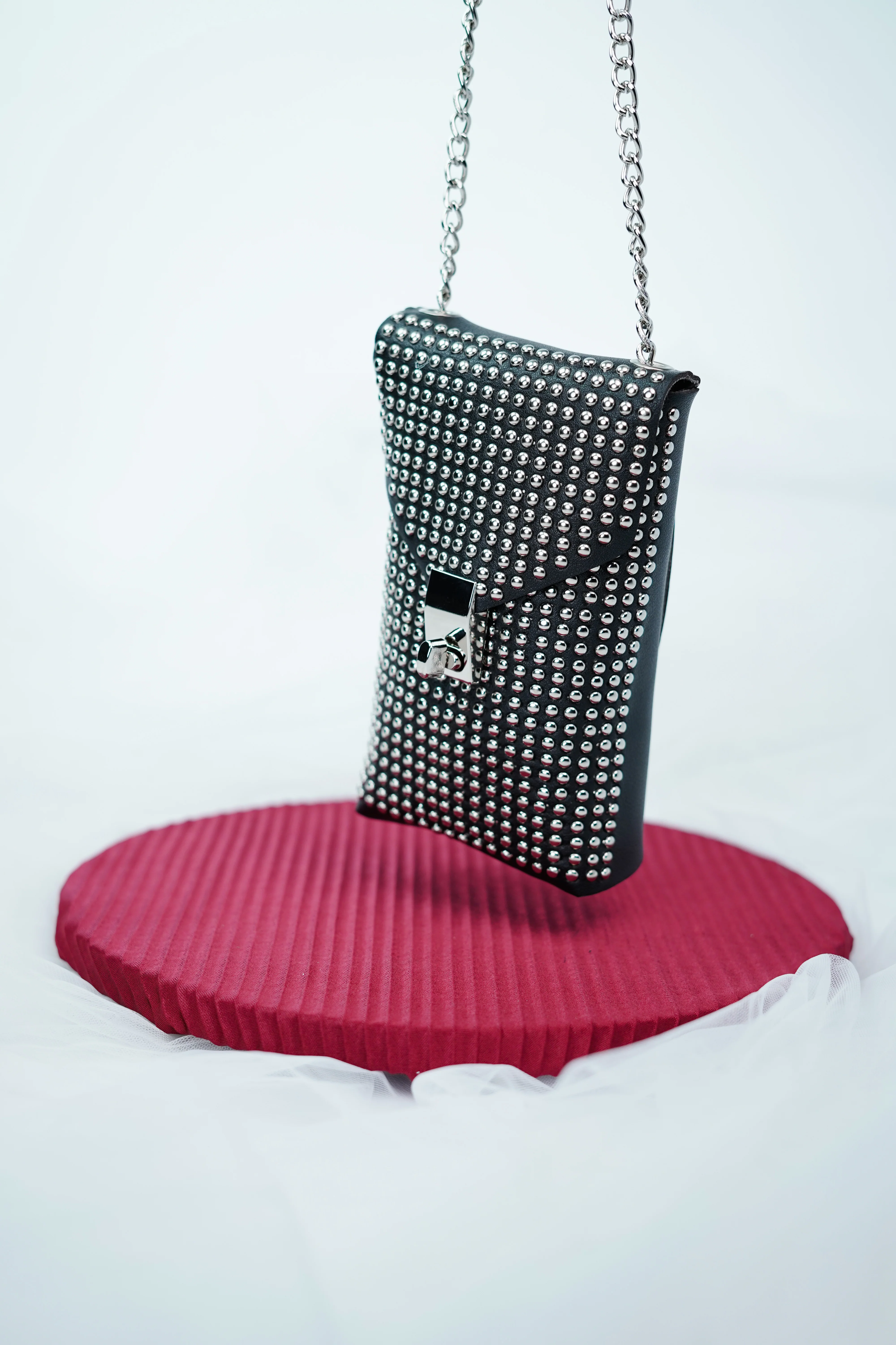 Studded Waist Belt Bag