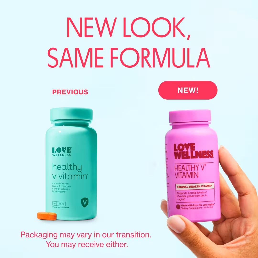 Love Wellness  Healthy V Vitamin: Vaginal Health Vitamin